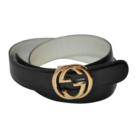 Gucci matte gold belt